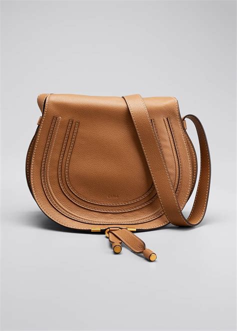 chloe marcie nut crossbody|Chloe Marcie Medium Leather Crossbody Bag, Nut .